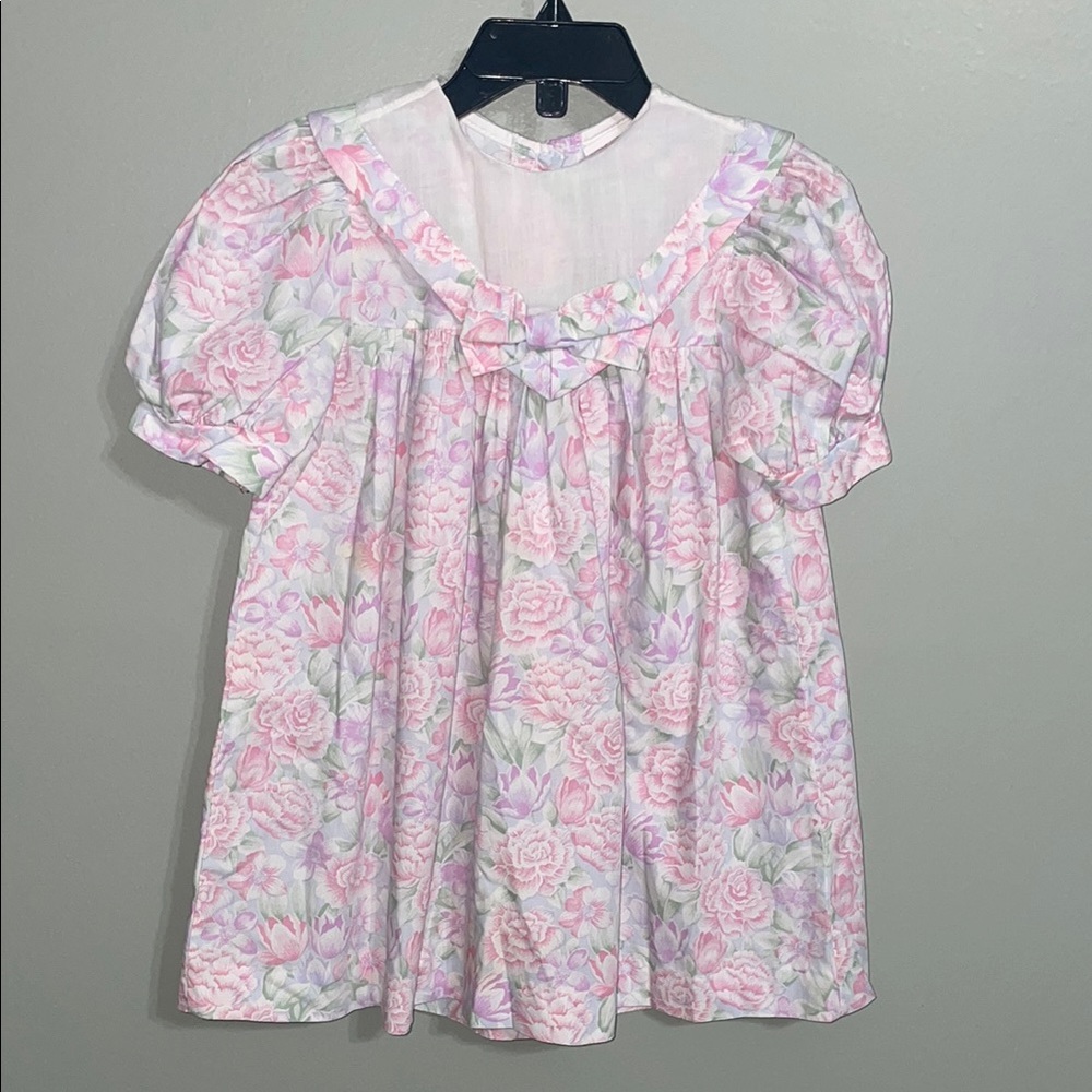 VINTAGE Lanz for girls floral dress size 3T